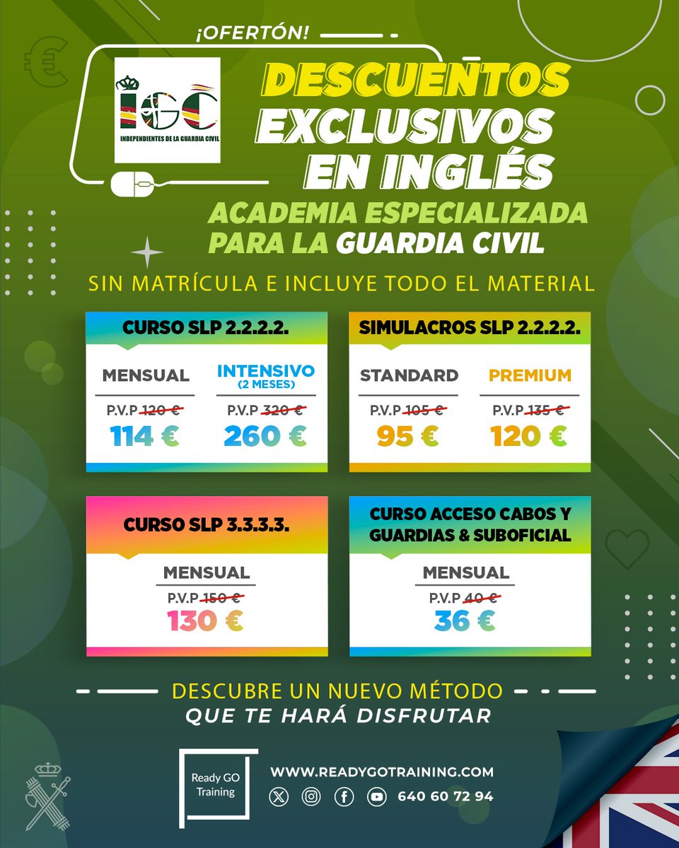 En IGC nos preocupamos por la formación de nuestros socios intentando ayudarles con descuentos como este. Aprovecha esta buena oferta para realizar el curso que te interese. #IGC #TuEresIGC