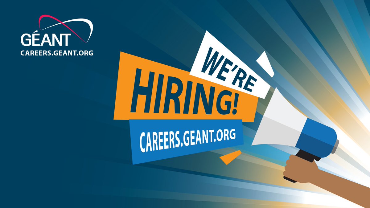 Are you a Network Engineer or Architect looking for a new challenge in a company driven by a shared goal of improving research & education connectivity globally? We are looking for a Network Architect to join our team in Amsterdam, NL or Cambridge, UK. jobs.geant.org/vacancies/83/n…