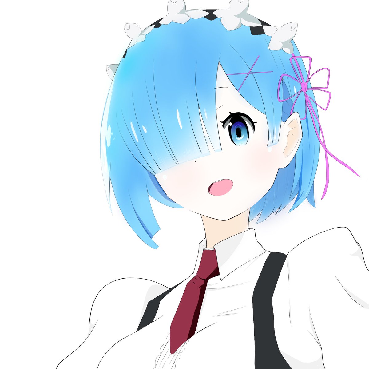 #イラスト
#レム
練習