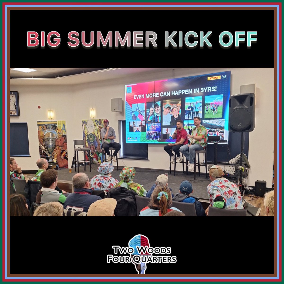 Harlequins Podcast (@harlequinspod) on Twitter photo Ep22: Big Summer Kick Off ☀️
Join us LIVE from The Stoop pre-match, plus a match review from a big 5pt win.
Talking points 👇
🚨 LIVE from The Stoop
🎙️ Special Guest: <a href="/JamesR_Chisholm/">James Chisholm</a>
😇 Northampton (H) Review
🔴 Toulouse (A) Preview
🎧 Listen: linktr.ee/harlequinspod Ep22: Big Summer Kick Off ☀️
Join us LIVE from The Stoop pre-match, plus a match review from a big 5pt win.
Talking points 👇
🚨 LIVE from The Stoop
🎙️ Special Guest: <a href="/JamesR_Chisholm/">James Chisholm</a>
😇 Northampton (H) Review
🔴 Toulouse (A) Preview
🎧 Listen: linktr.ee/harlequinspod