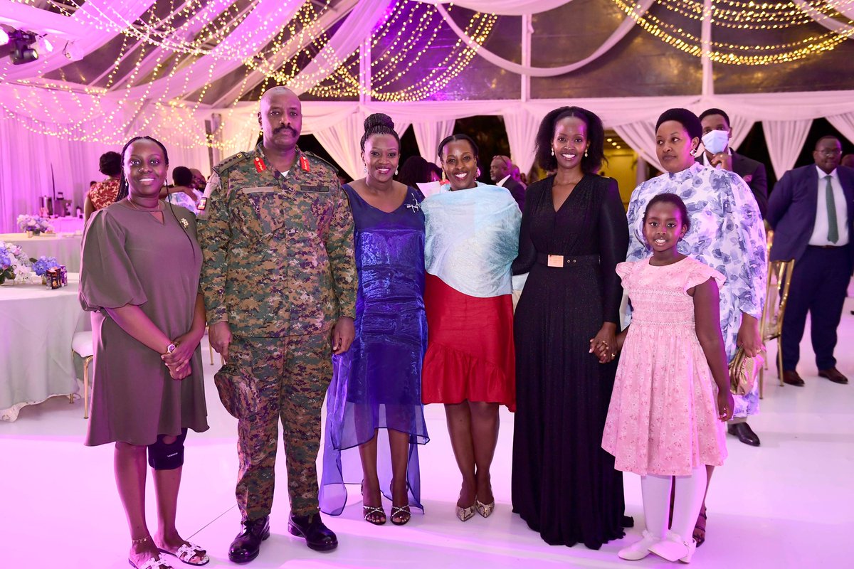 President Museveni and Mama Janet Host Gen Kainerugaba’s 50th Birthday Dinner kampalapost.com/content/presid…