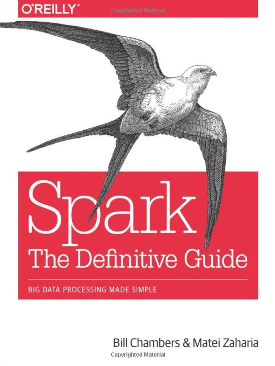 #ApacheSpark: The Definitive Guide. #BigData #Analytics #DataScience #AI #MachineLearning #IoT #IIoT #Python #RStats #TensorFlow #JavaScript #ReactJS #GoLang #CloudComputing #Serverless #DataScientist #Linux #Books #Programming #Coding #100DaysofCode geni.us/ApacheSpark-
