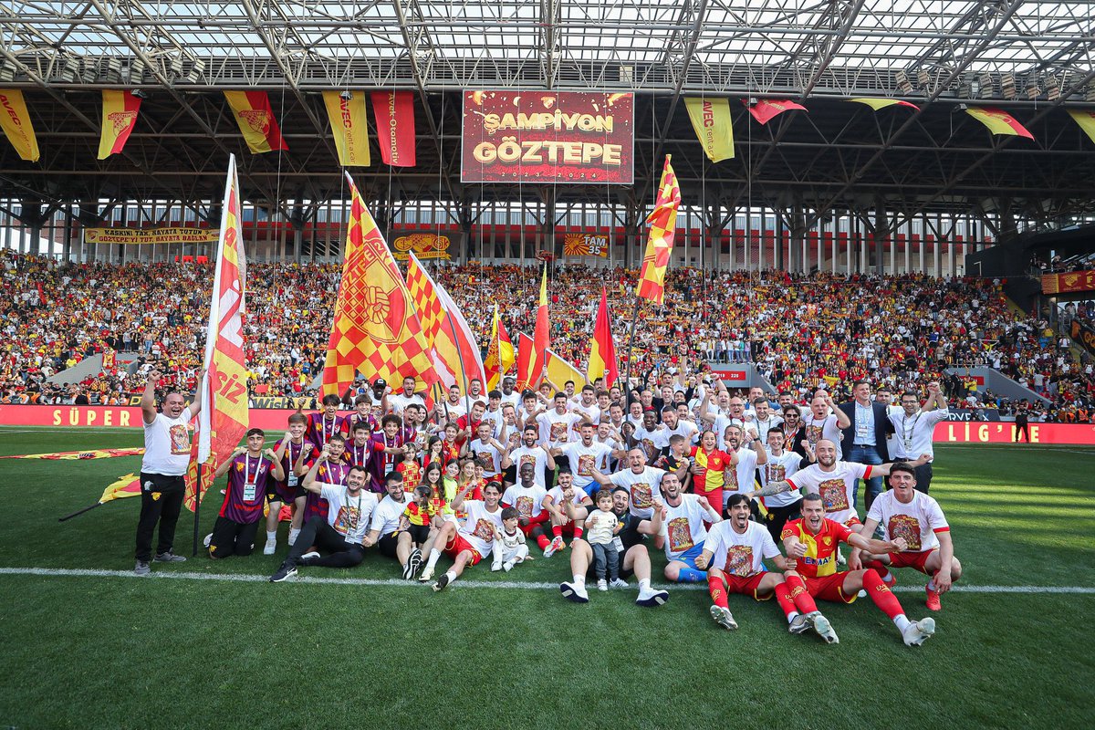 Süper Lig’e yükselen Göztepe Spor Kulübü’nü tebrik ediyor, yeni sezonda başarılar diliyorum. 🏆