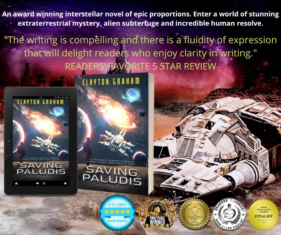 PHENOMENAL SPACE OPERA TO TAKE YOU TO THE EDGE OF SPACE AND TIME
AMAZON AND OTHER GOOD STORES eBook or Print
amazon.com/dp/B07CZBTKZX
books2read.com/u/b62YdJ   

#mybookagents #ian1 #SFRTG #SciFi #scifibookclub #scifibooks #bookworm #mustread #SFF #bookbangs #ebook #kindle