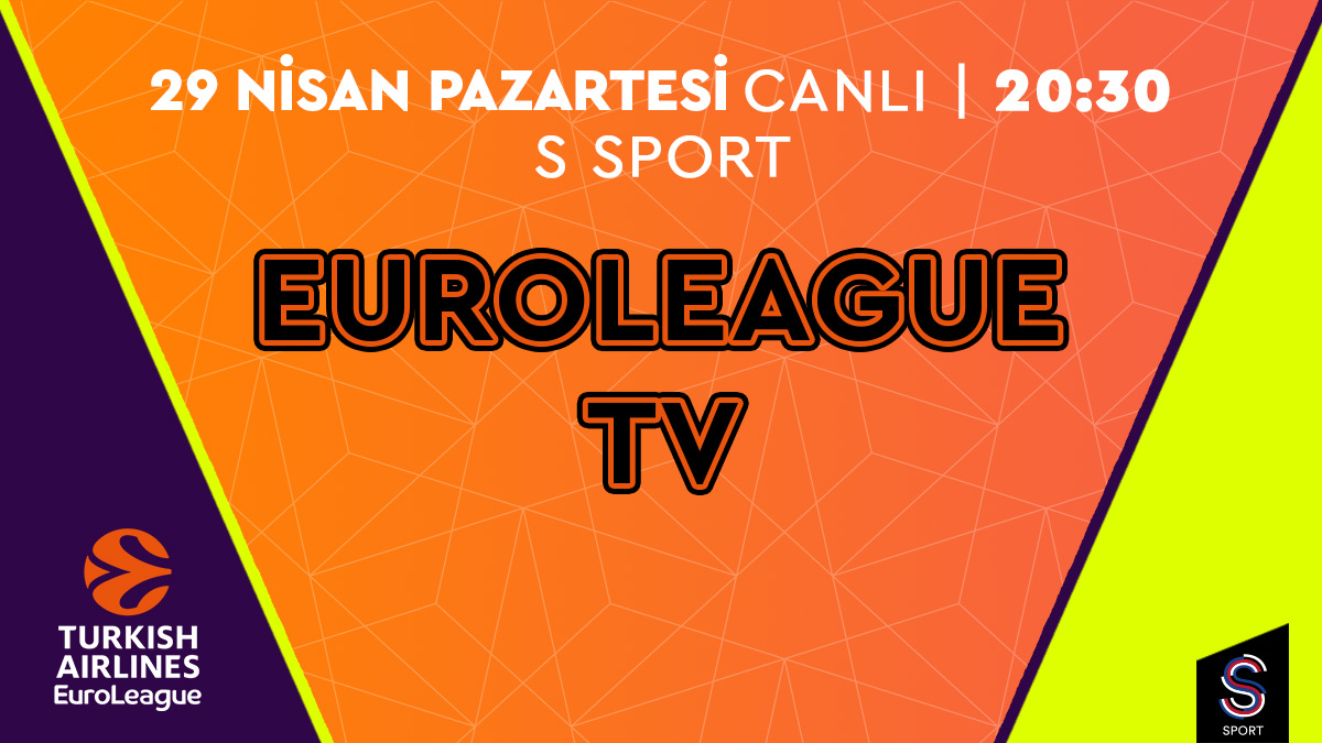 🏀 EuroLeague TV programı birazdan S Sport ve S Sport Plus'ta! bit.ly/3aGpDAG