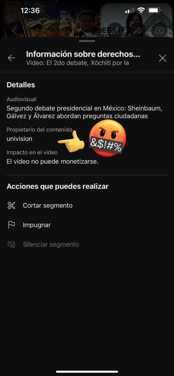La derecha se apropia del 2do debate, @Univision fiel a su autoritarismo nos quita a los mexicanos de nuestros derechos de autor.
#Univision transa.