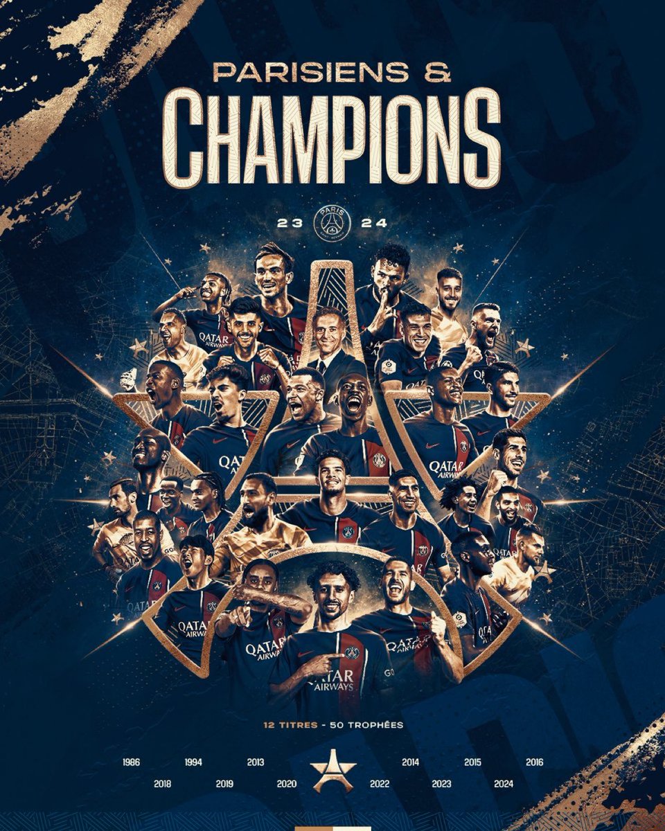 In less than one year of Messi leaving, PSG has won their league title Meanwhile some Messi fans wanted to convince us that Messi was sacrificing his goals for the success of PSG to cover up his 6 league goals in a season🤣🤣🤣🤣