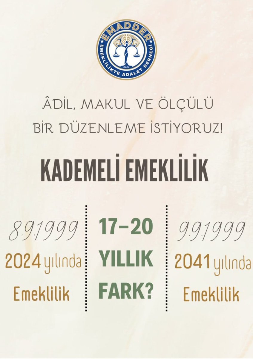 Yeni gün yeni umut,
Her yeni gün gibi bugünde adaletin yerini bulmasını bekliyoruz.
#EmadderMecliste