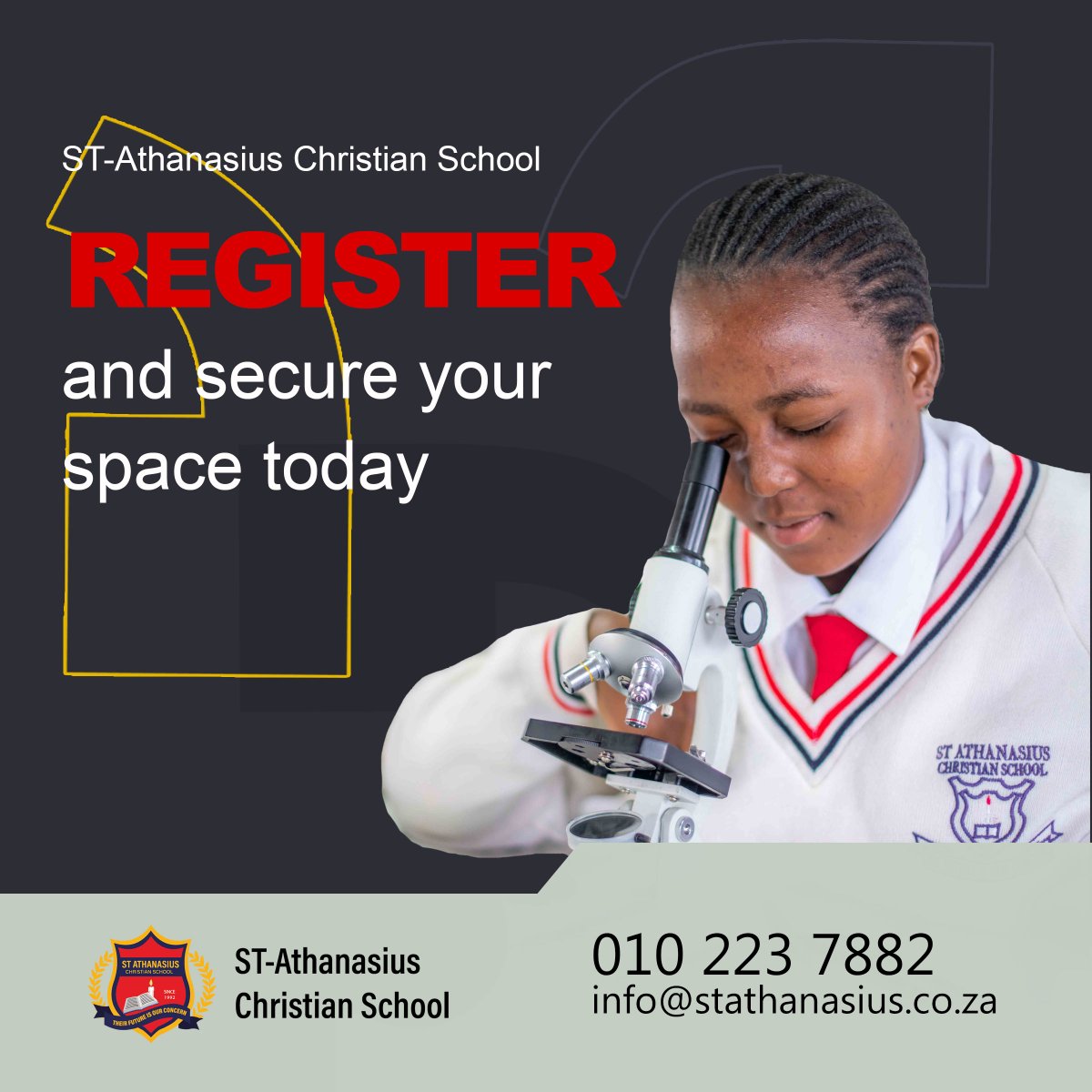 LEARNING STARTS HERE. We are open. Register and secure your space today. The earlier you register the better, our waiting lists work by registration date order #secondaryschool #HighSchool #education #SchoolEnrollment #primaryschool