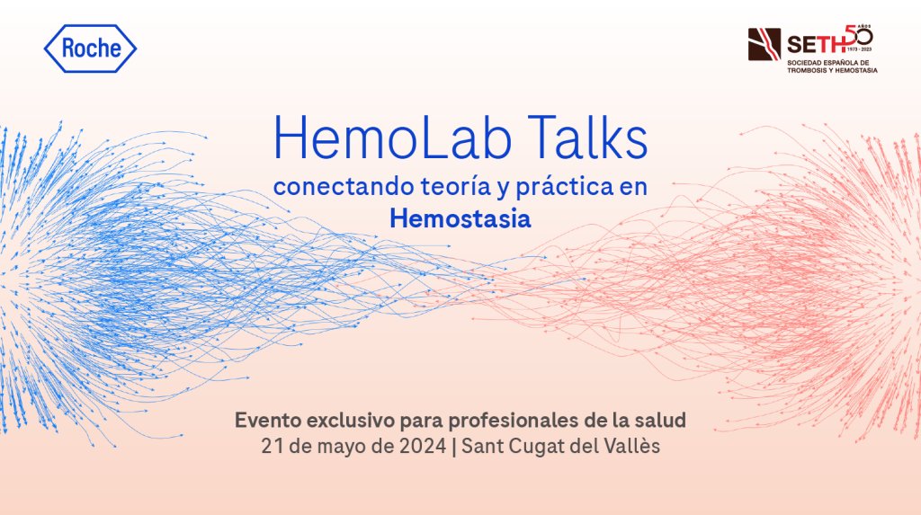 🚨¡Atención! Mañana 30 de abril es el último día para inscribirte en «HemoLab Talks: Conectando teoría y práctica en Hemostasia».🩸No te pierdas esta jornada dedicada a la divulgación del conocimiento y networking en #trombosis y #hemostasia 📝seth.es/hemolab_talks