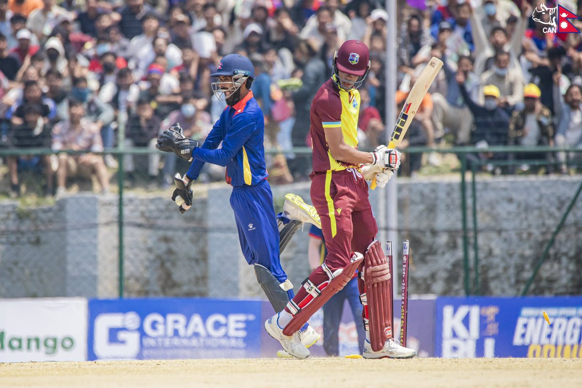 🇳🇵1-1 ⚡️ Find out what happens ahead in the KiBu West Indies A Tour of Nepal as it’s set to resumes the action from 1st May 🏏 🇳🇵Book Your Spot for KiBU West Indies A Tour of Nepal ➡️: app.imepay.com.np/links/nepalvsw… #WIndiesATourOfNEP | #WorldCupYear2024