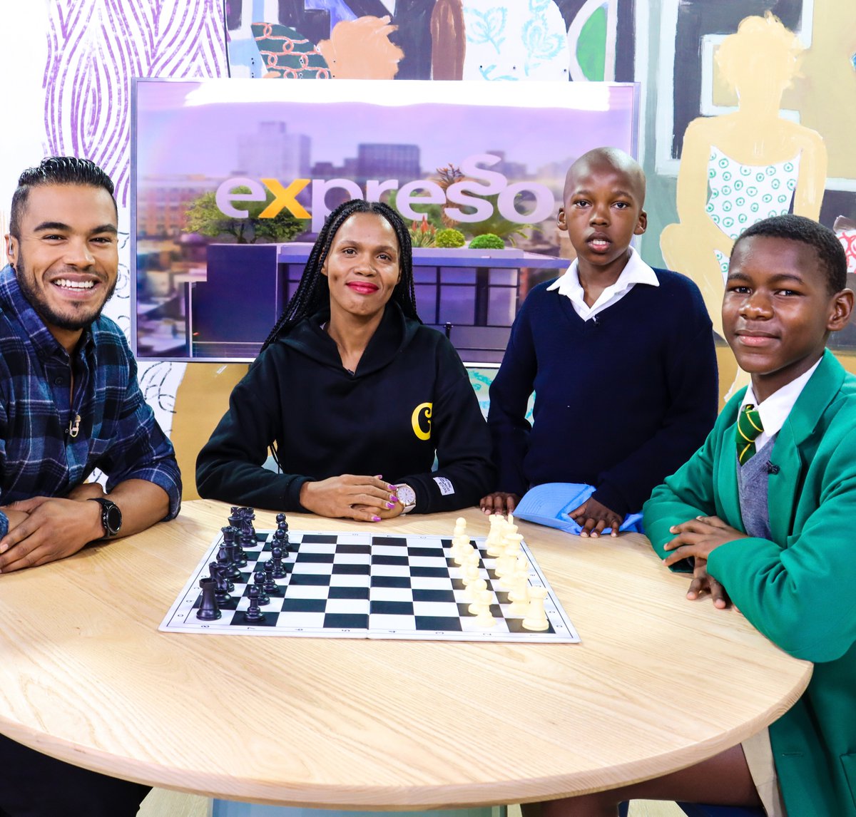 Founder of the Gugulethu Chess College Babalwa Rubusana has dedicated herself to empowering children through chess & academic support. She joins us in studio with 3 of her remarkable beneficiaries, Phila, Milani & Mandisi. Let's give them a feel good welcome! #ExpressoShow