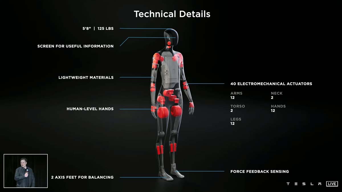 3. Teslabot (Optimus)

TeslaBot, also known as Optimus, is designed as a humanoid robot, meaning its shape and size closely resemble those of a human. This design facilitates a broader range of tasks and interactions in human-centric environments. With 40 degrees of freedom,…