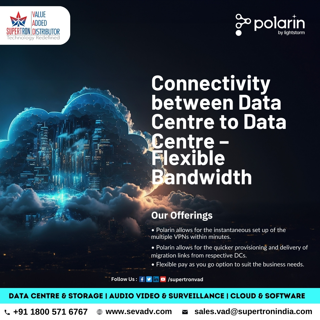 Revolutionize your #data #infrastructure with #Polarin! 🚀 Seamlessly #connect #Data Centers with our cutting-edge #technology.

#seplvad #Polarin #LightStorm #oemsolutions #avs #dcs #Cloud #Audio #Video #AudioVideoSolution #Surveillance #CloudSoftware