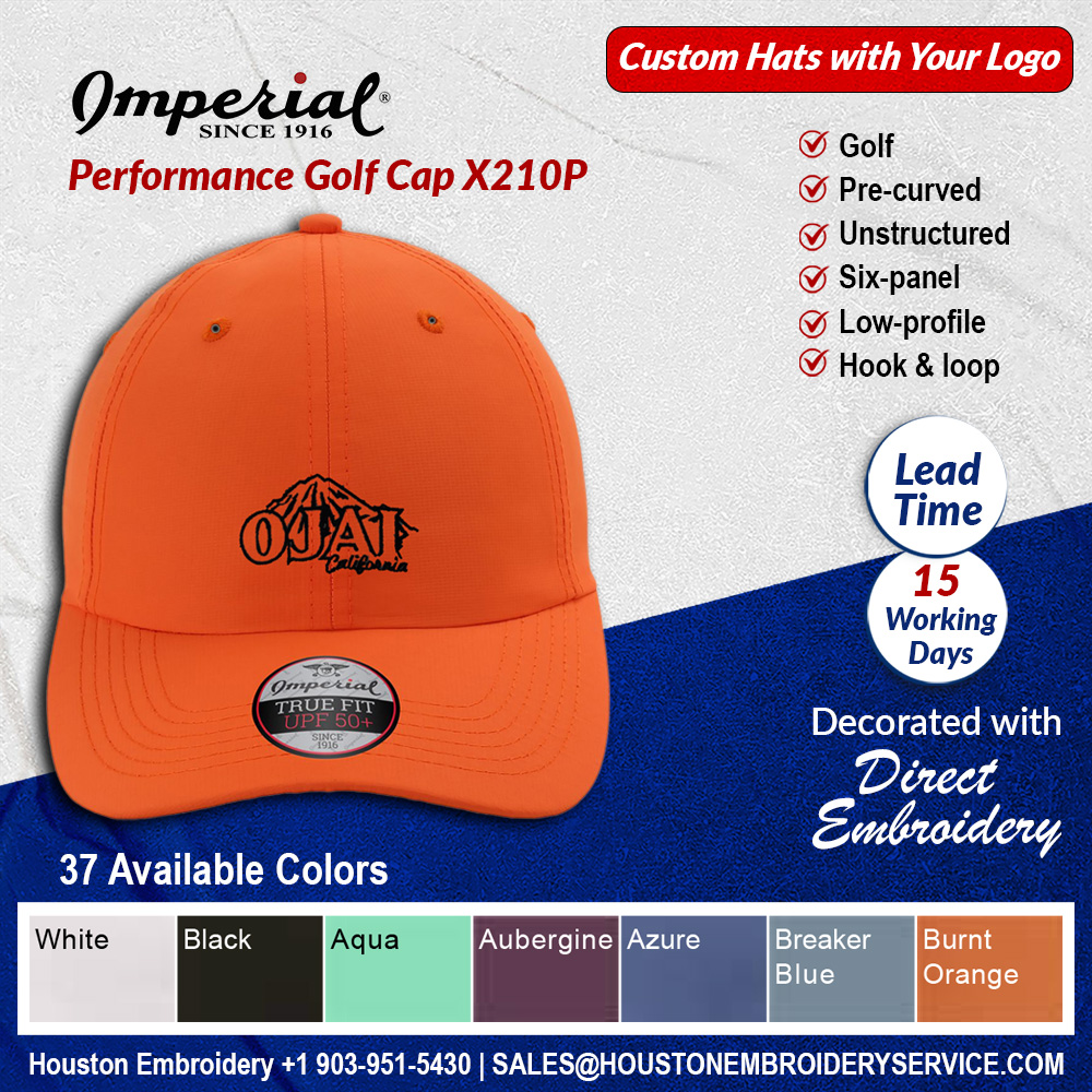 Imperial Performance Golf Cap X210P

houstonembroideryservice.com/imperial-perfo…

Golf - Pre-curved - Unstructured - Six-panel - Low-profile - Hook & loop

#truckerhat #fittedhats #baseballhat #dadhats #golfhat #snapbackhat #customcaps #customcapsinbulk #customembroideredcaps #customhats