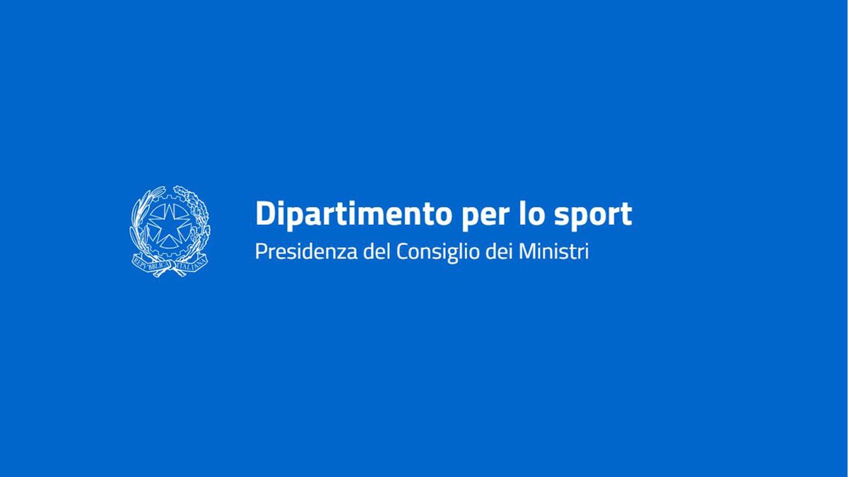 Pubblicato l’Avviso 2024 per la selezione di Eventi sportivi di rilevanza nazionale e internazionale. Per info: sport.governo.it/it/bandi-e-avv…