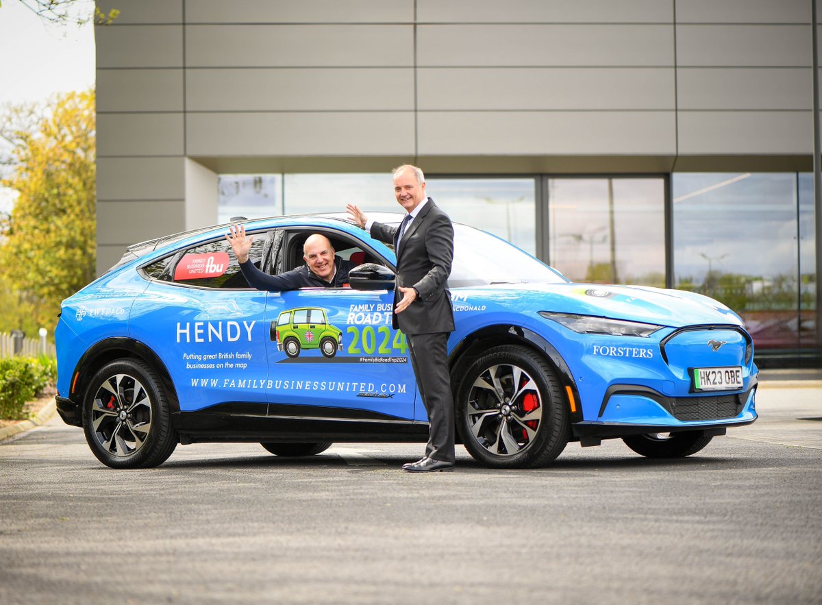 Today is Day 7 of the #FamilyBizRoadTrip 2024 in our fabulous @HendyGroup car as we head north to Macclesfield and Manchester with @gorvins @brooksmacdonald @westernpensions @twydco #FamilyBusiness matters buff.ly/3Uaogk2