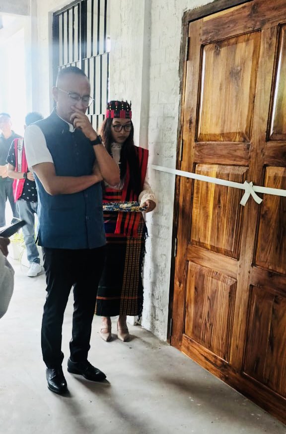 The Ralan Area Lotha Hoho Building has taken a long time to build. This is the cultural centre for the area people & will benefit the Ralan area for years to come! Happy to participate in the opening of the Community hall!