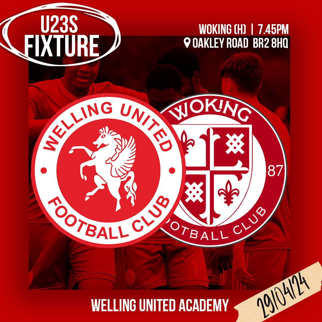⚽️U23S | Our title-winning U23s round off their season by hosting @wokingfc at @HolmesdaleFC (7.45pm) this evening. Time to toast the champions! 🍾 #wearewings