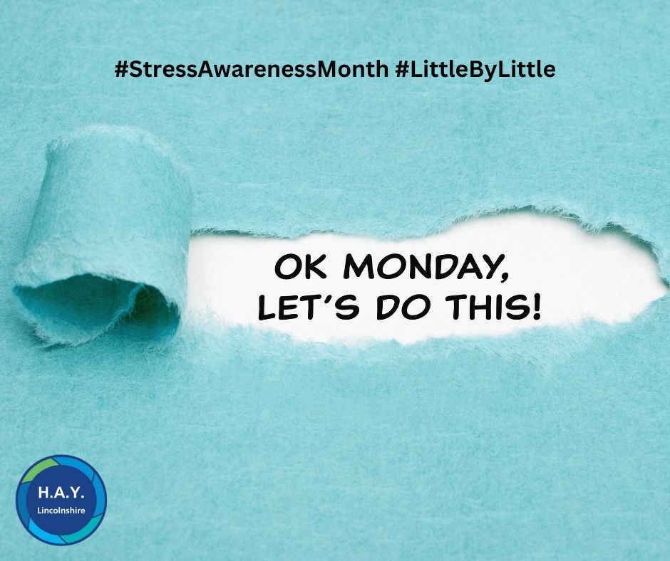 #StressAwarenessMonth #LittleByLittle #SelfCareTips