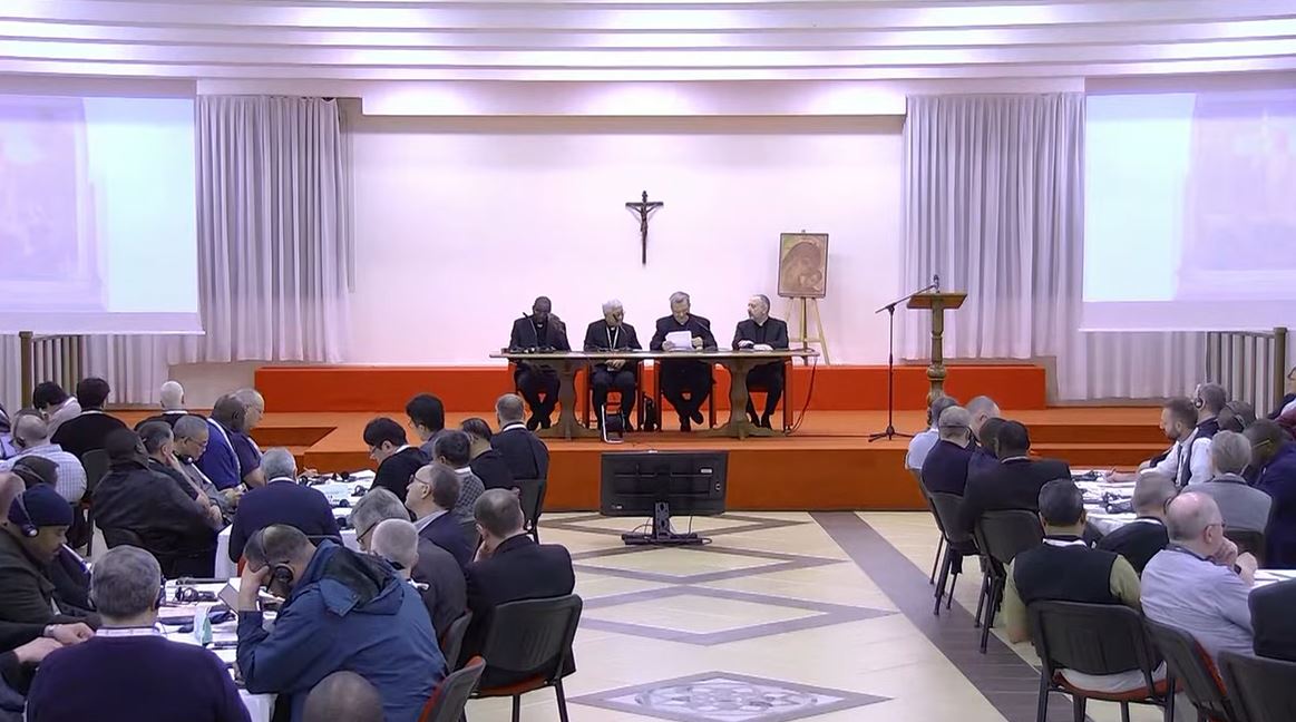 The World Meeting of Parish Priests as part of the @Synod_va process has begun. Cardinal @GrechMario tells them the gathering is designed for the priests to share their stories & help one another see God's presence in their stories & the stories of their parishes.