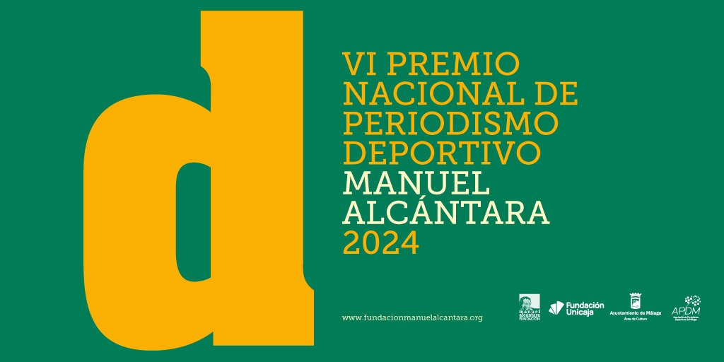 ¡Participa! Mañana, 30 de abril, termina el plazo para optar al VI Premio Nacional de Periodismo Deportivo Manuel Alcántara. 🏆Dotado con 4.500€. ¡Esperamos tu mejor artículo de 2023! Bases👇 manuelalcantara.org/2024/03/12/abi…