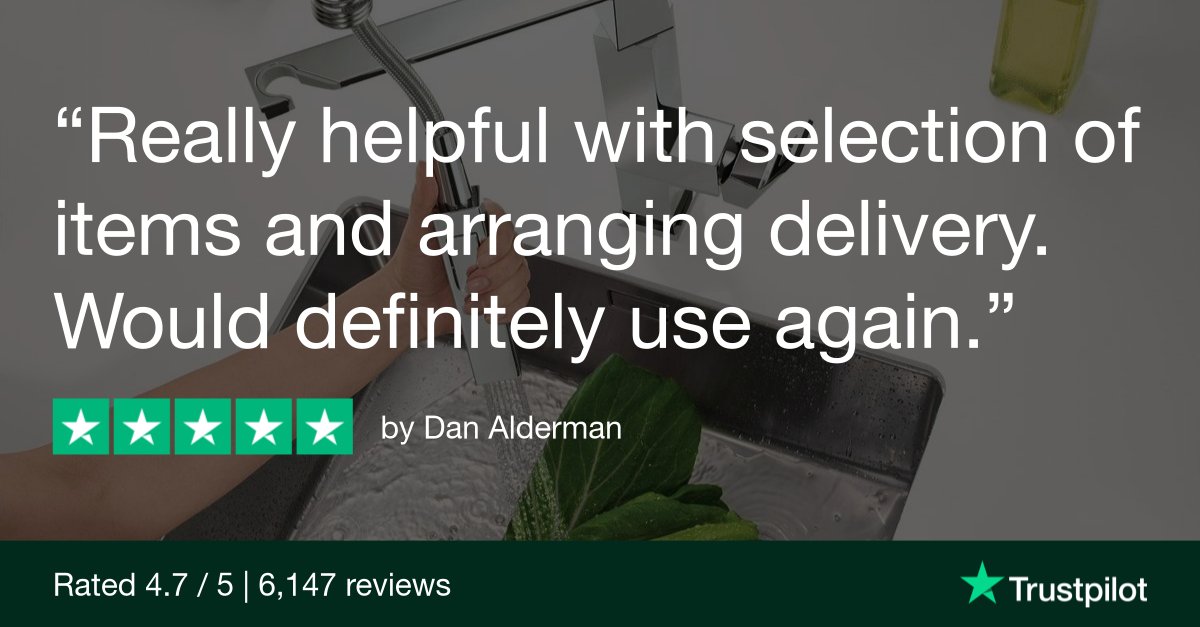 If you need more advice on a product, please get in touch. We're always happy to help 📲

#ShopWithUs #CustomerReview #CustomerSatisfaction #Trustpilot