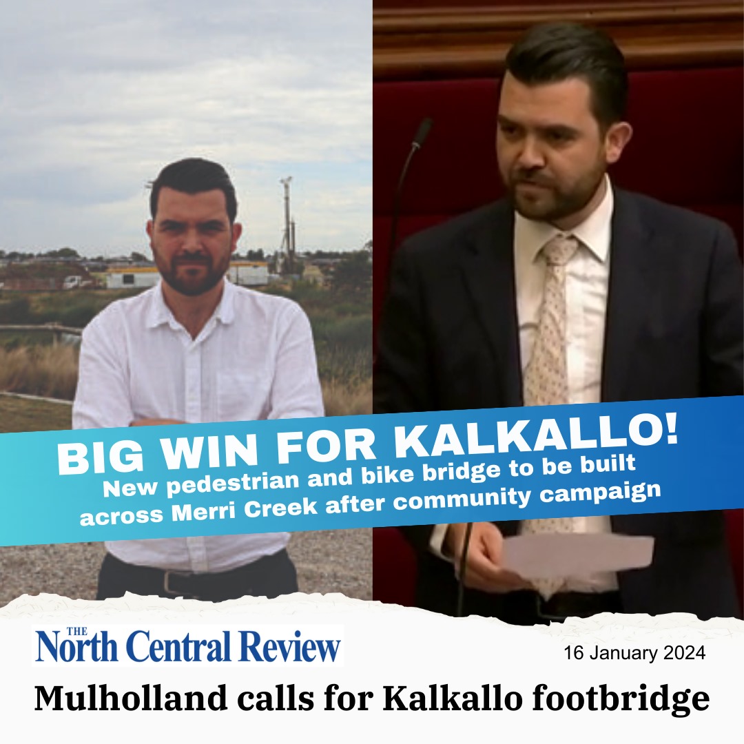 🚶‍♂️🚴‍♀️Significant win for the fast-growing suburb of #Kalkallo. After my advocacy in the Parliament and the media to use a portion of the $90m owed to the area in unspent developer contributions on a pedestrian bridge to Donnybrook Station, Labor have finally committed to it.