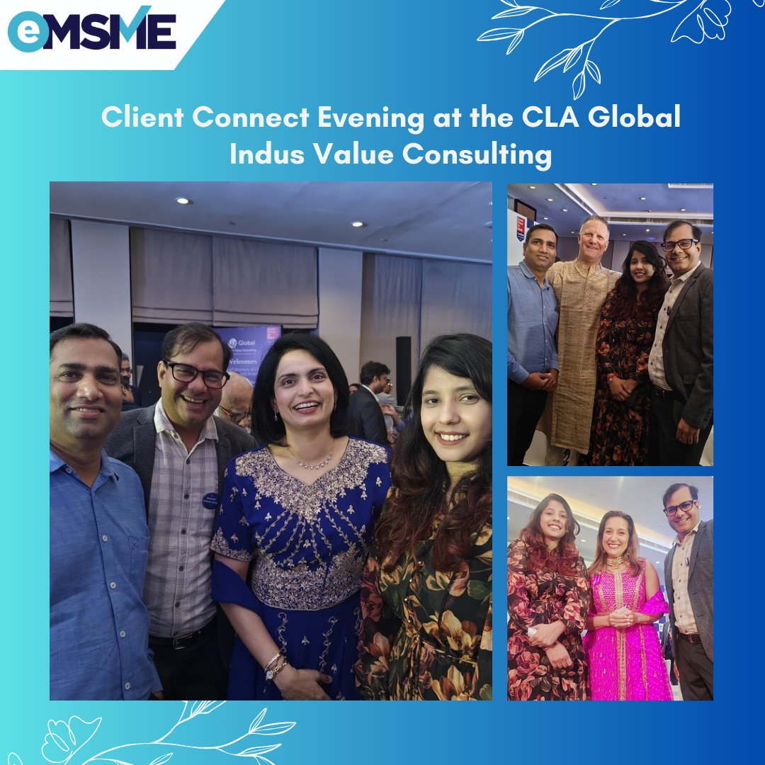 Our founder CA Ankush Jain, CBO CA Sachin Shetti and Tamanna Pandey attended the Client Connect Evening organized by CLA Global Indus Value Consulting. It was an enriching event where they had the pleasure of networking with G. Scott Engelbrecht, Kirthi Mani and Jen Leary.