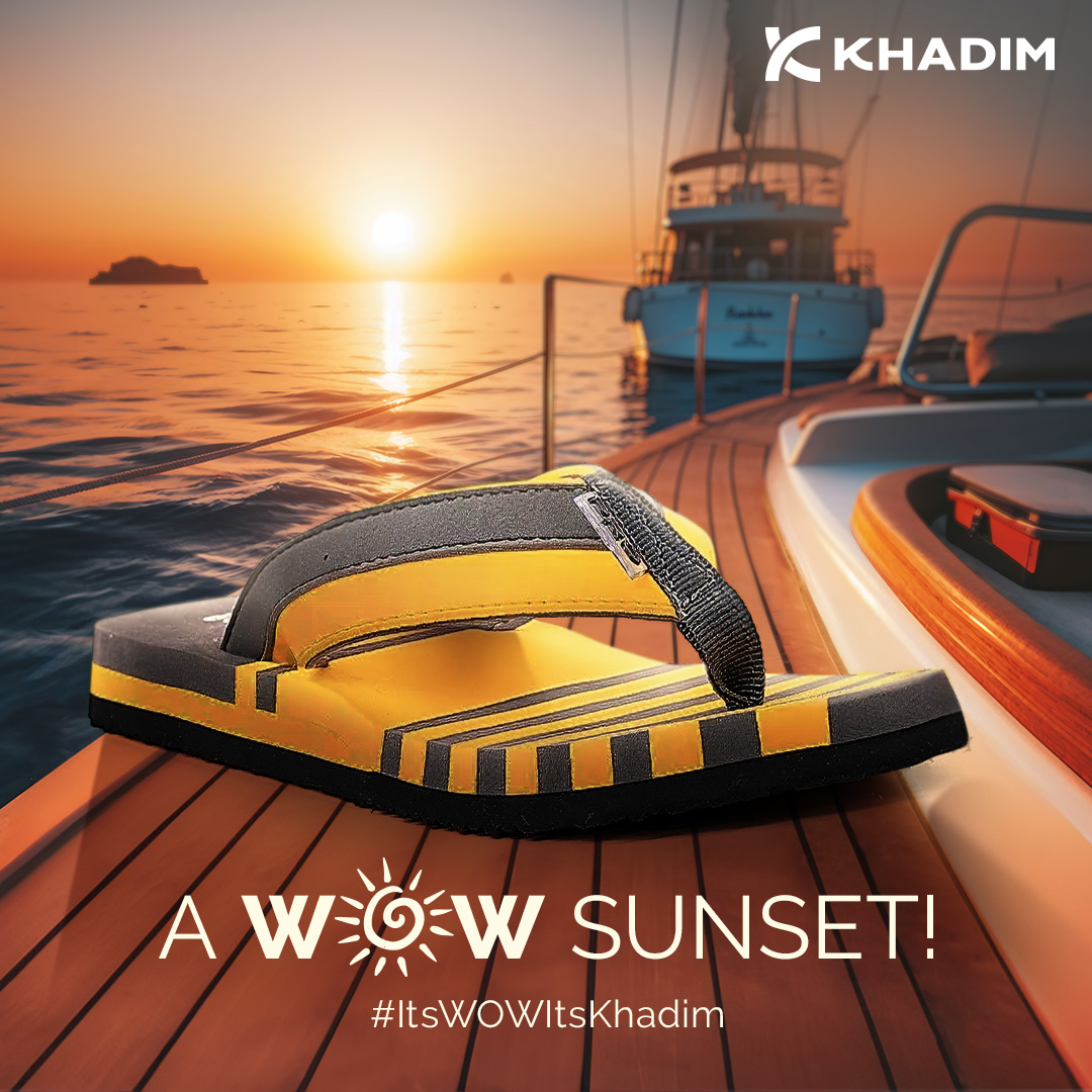 Slide into style for an endless session of fun under the sun.

Get summer-ready today.

#Khadims #ItsWOWItsKhadim #style #summer #flipflops