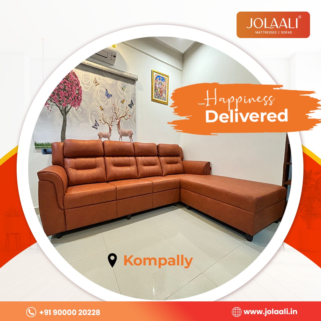 🎉🛋️ Welcome home! Your Jolaali sofa has arrived! 🎉🏡 Get ready to sink into comfort and style. Thank you for choosing Jolaali! 

#JolaaliSofas #HomeDelivery #NewSofa #CustomizedSofas #Customizedmattress #Jolaali #customsofamakers #bestmattressstoreinhyderabad