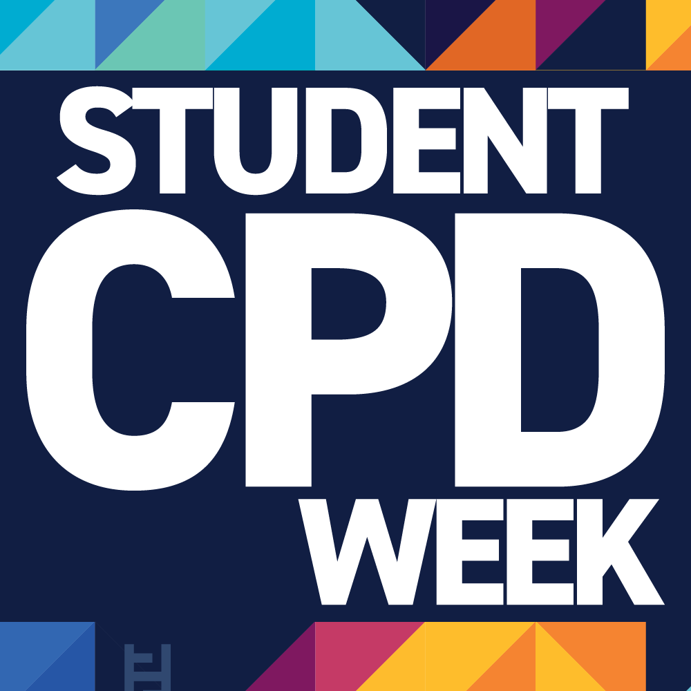 Today is Student CPD Week Day 1️⃣! The week will see students gain knowledge across 4️⃣ key themes - Sustainability, Leadership, Mental Health and Wellbeing & Digital. These themes have been selected to make sure you are well-prepared to thrive in the professional world.