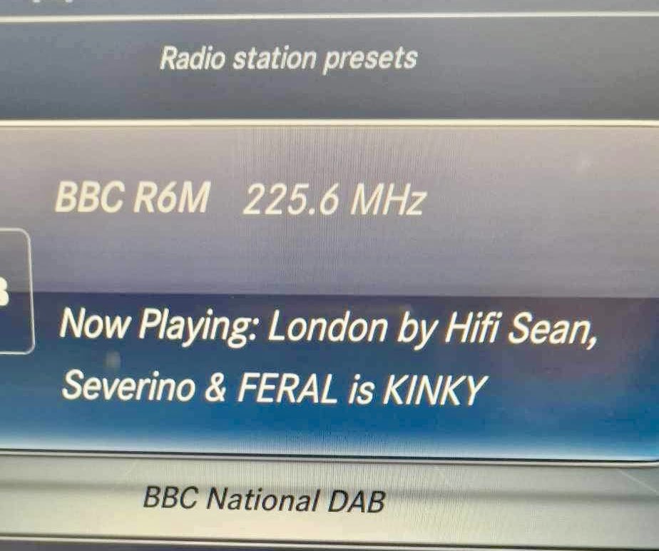 What a lovely way to start your week! Thanks @laurenlaverne for you love of the track ♥️ And @BBC6Music for the support. ‘London Tun Up - New York Tun Up’ @SeverinoDj @FERALisKINKY #bbc6music