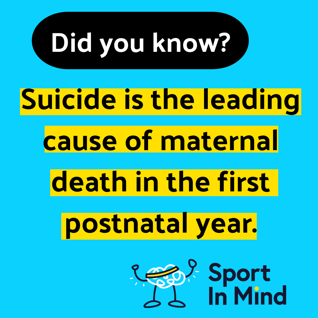 A sobering fact to start Maternal Mental Health Awareness Week but a critical one that needs highlighting to show how vital the need is for intervention and support at such a crucial stage of life. #MentalHealthMatters #MaternalMentalHealth @MMHAlliance