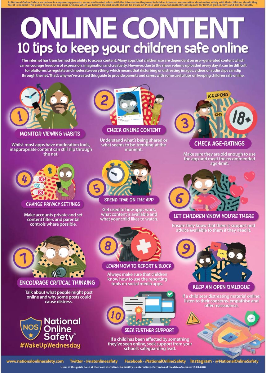 10 tips to keep your children safe online! 🖥️ 📱