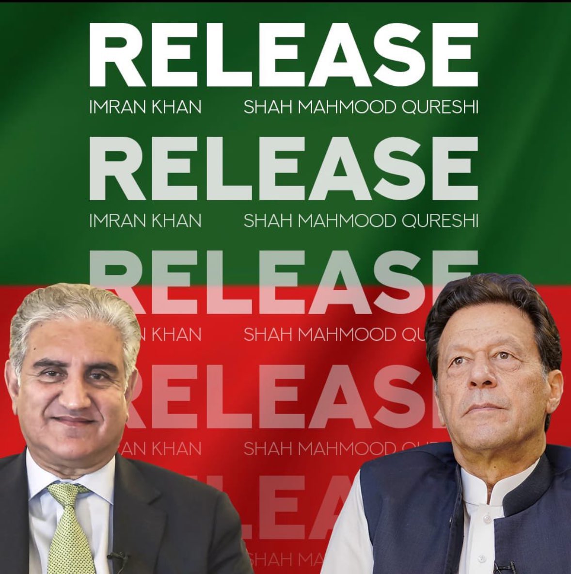 Justice for Kaptaan and Vice Kaptaan! #ReleaseImranKhan #ReleaseSMQ