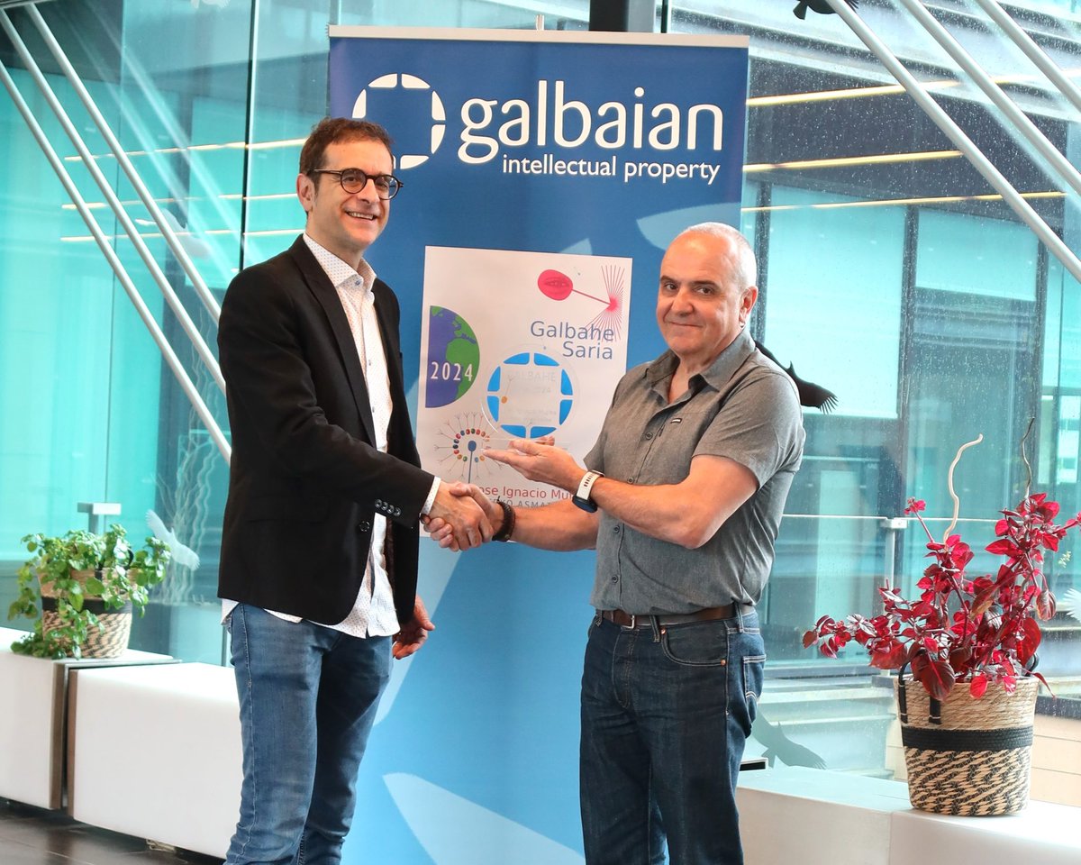 Premio Galbahe a José Ignacio Mujika
En el “World IP Day”, GALBAIAN hizo entrega del Premio GALBAHE al inventor del año a Jose Ignacio Mujika Odriozola, felizmente jubilado desde noviembre del año pasado tras toda una vida dando lo mejor de sí en <a href="/COPRECI/">COPRECI</a> 
copreci.com/en/news/2421-g…