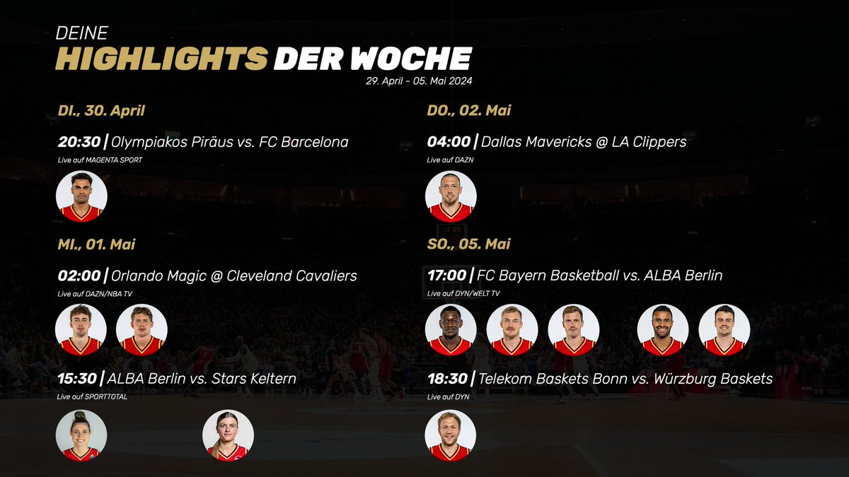 Game 5 in der DBBL und NBA Playoffs 😤 ••••• 🏀⚫️🔴🟡🔥 #KoerbeFuerD