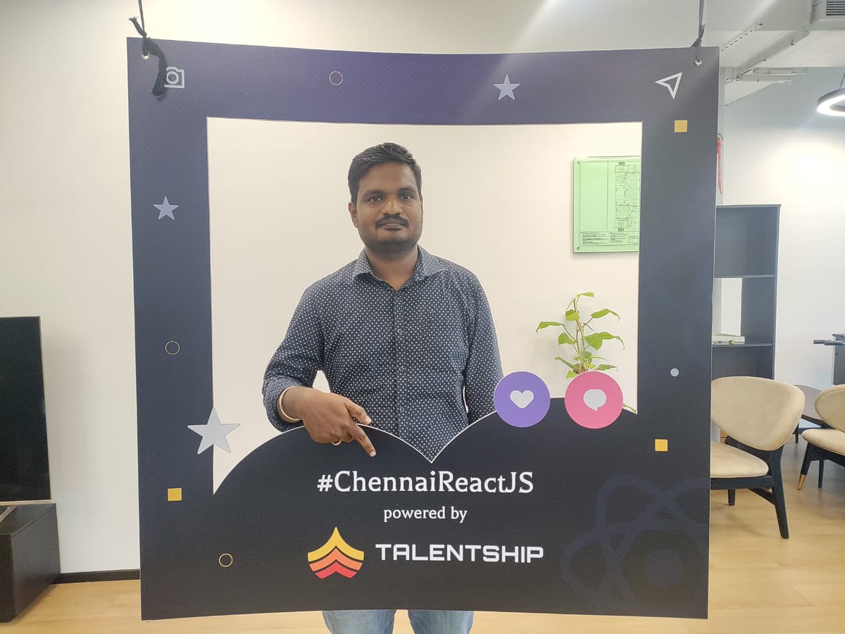 Rajesh kumar (@iamrajace) on Twitter photo Attended an awesome React Chennai meetup! ๐ Engaging talks, vibrant discussions, and connecting with talented developers made it an unforgettable evening. Huge thanks to <a href="/talentshipio/">Talentship.io</a> and their fantastic team for hosting us! ๐ <a href="/chennaireact/">Chennai React</a> <a href="/react_india/">React India ๐ฎ๐ณ</a> Attended an awesome React Chennai meetup! ๐ Engaging talks, vibrant discussions, and connecting with talented developers made it an unforgettable evening. Huge thanks to <a href="/talentshipio/">Talentship.io</a> and their fantastic team for hosting us! ๐ <a href="/chennaireact/">Chennai React</a> <a href="/react_india/">React India ๐ฎ๐ณ</a>