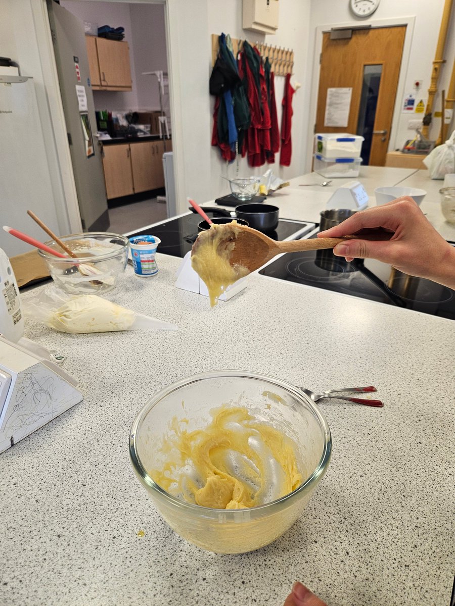 In cooking club, students have been making profiteroles. Some turned out better than others but they still tasted brilliant with the chocolate sauce!