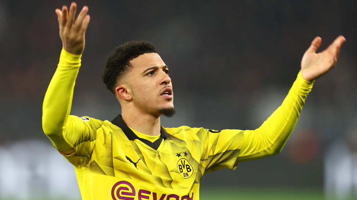 💣 #BVB 🟡 Borussia Dortmund will hold talks with Manchester United to make Jadon Sancho's transfer permanent. ▪️ The Bundesliga giant believes that he will agree on personal terms with the 24-year-old English winger.