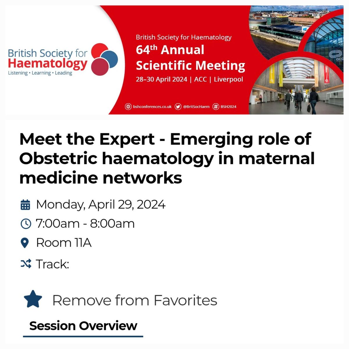 I had a great start this morning talking with experts from #Obstetrics and #Haematology discussing complex cases of #ITP #VTE #MPN #RPL #Dysfibrinogenemia #ThrombophiliaTesting 🤔 Looking forward to the #ObstetricHaematology session later this morning. These collaborations help