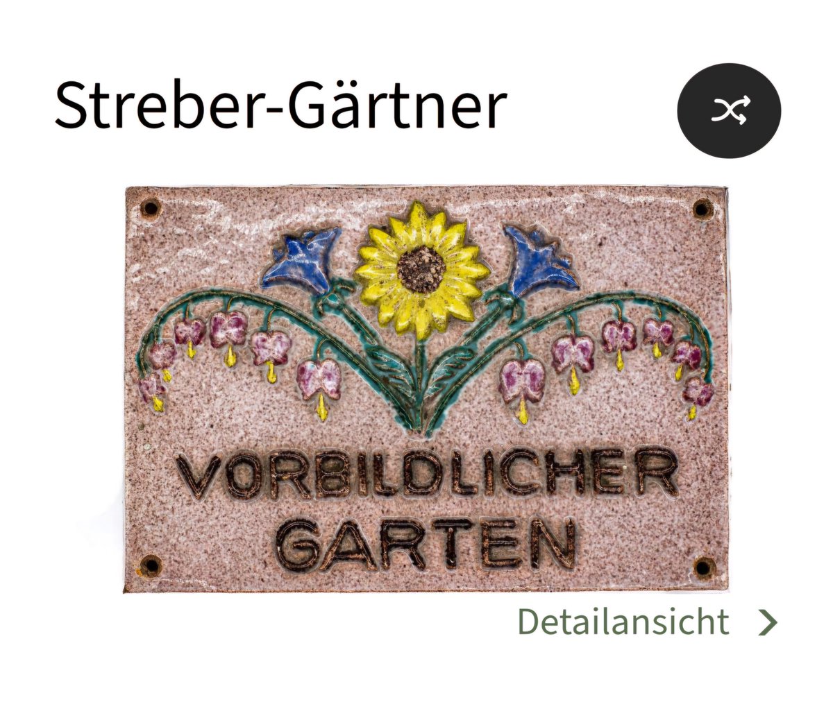 Der Frühling ist da und im Garten gibt's viel zu tun. Was ist Eure Devise:
Streber-Gärtner oder Garten-Muffel?

brandenburg-sammelt.de/suche/exhibiti…

Mehr Inspiration unter brandenburg-sammelt.de