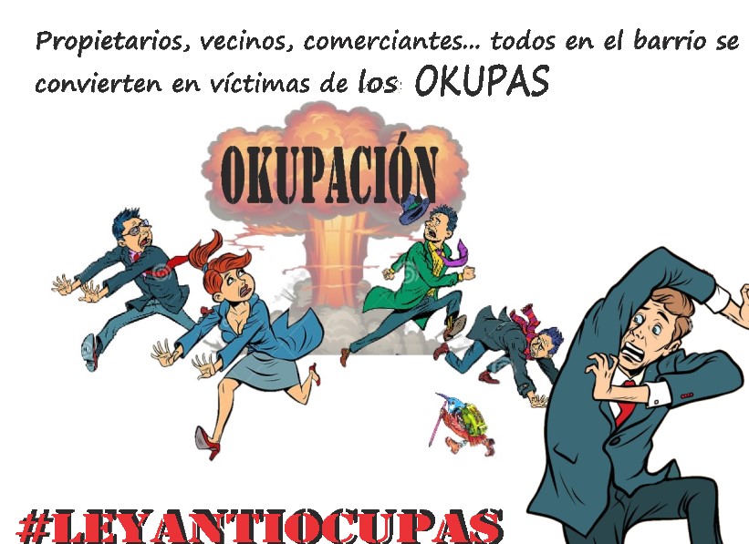 Nadie se libra en un edificio, barrio o pueblo de la onda expansiva de una okupación #NoaEstaLeydeVivienda
#NoalDecretoAntidesahucios
#leyantiocupas
o yo #NoAlquilo
#QueAlquileRita ... Mestre o Rita la Cantaora