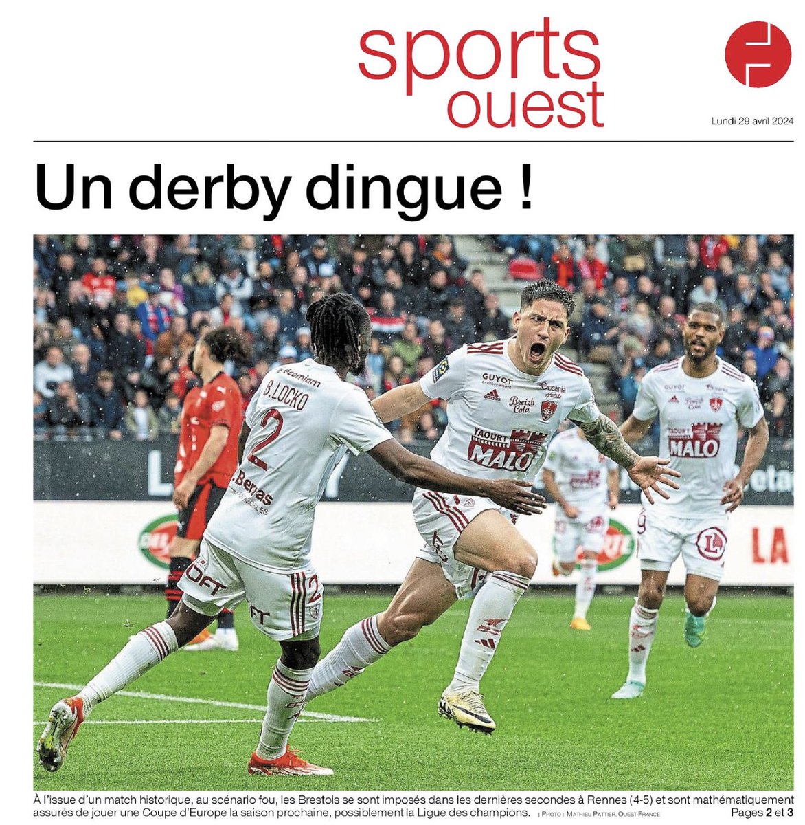 SB29's tweet image. 𝗟𝗮 𝗕𝗿𝗲𝘀𝘁 𝗟𝗶𝗳𝗲 ! 🔴⚪⚔