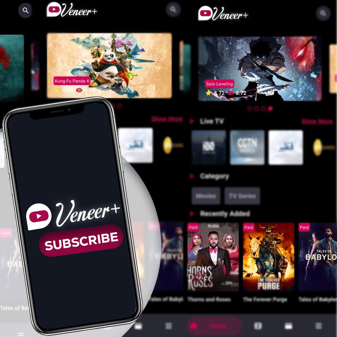 🎉 Unlock a World of Entertainment with VeneerPluz! 📺🔥

Ready for an exhilarating entertainment experience? Look no further than Veneerpluz, your go-to streaming platform! 🌟

🔥 #StreamingLife #EntertainmentGoals #BingeWatch #VeneerPluzSubscriptions