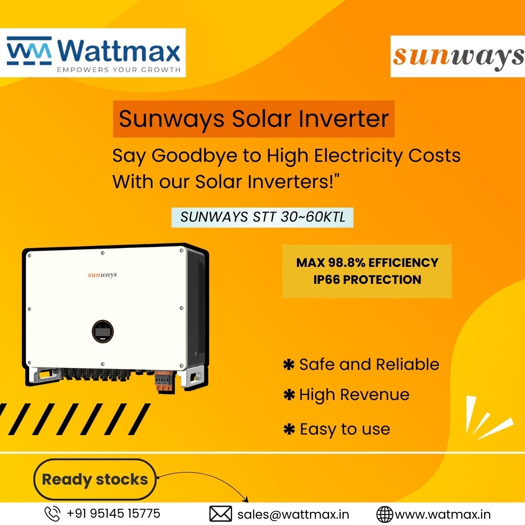 '☀️ Embrace the power of the sun with Sunways Solar Inverters! ☀️ Say hello to brighter days and lower bills. Let's shine together!

#SunwaysSolar #SolarPower #RenewableEnergy'
#GoSolarNow #CleanEnergy #SolarPower #TakeAction #CleanEnergy #SolarPower #PowerYourWorld