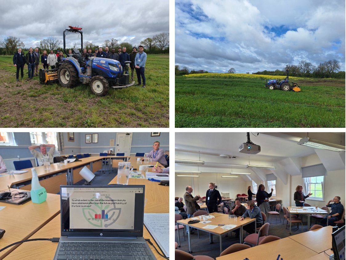 The <a href="/HarperAdamsUni/">Harper Adams University</a> conducted a #DTSW on autonomous robotic machines for arable/cropping systems. Participants from farmers, advisors, researchers or agri-tech specialists discussed the potential contribution on achieving more agroecologically based systems.  
Stay tuned!