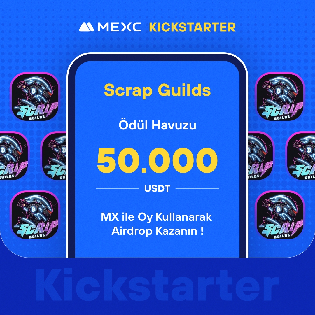 🚀 #MEXCKickstarter - @ScrapGuilds $SUIAI Projesi için Oy Kullanın, 50.000 $USDT Airdrop Kazanın!

🗳️ Oylama Tarihi: 29 Nisan 2024 11.00 - 30 Nisan 2024 10.50

📌 Ayrıntılar: mexctr.info/3wcg7Ui

#MEXCTürkiye #MXToken #MX #BTC