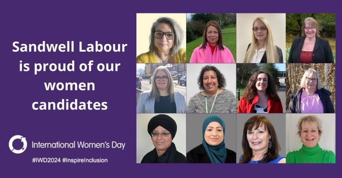 #ElectHer on 2nd May. #sandwell #2024localelections #VoteLabour #womenpower
@PamRandhawa
@ellen_fenton 
@NickyCllr 
CarolineOwen 
Elizabeth Giles
@cllrKblackheath 
@MariaCrompton5 
@jennychidley1 
@parbinder_kaur 
Elaine Giles
Farut Shaeen 
@VickiSmithStour